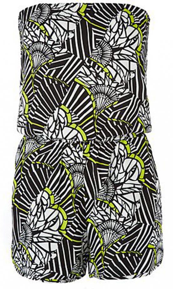 George Geo Print Playsuit, £16