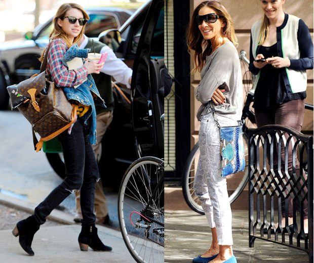 Emma Roberts and Sarah Jessica Parker: Are they hanging?