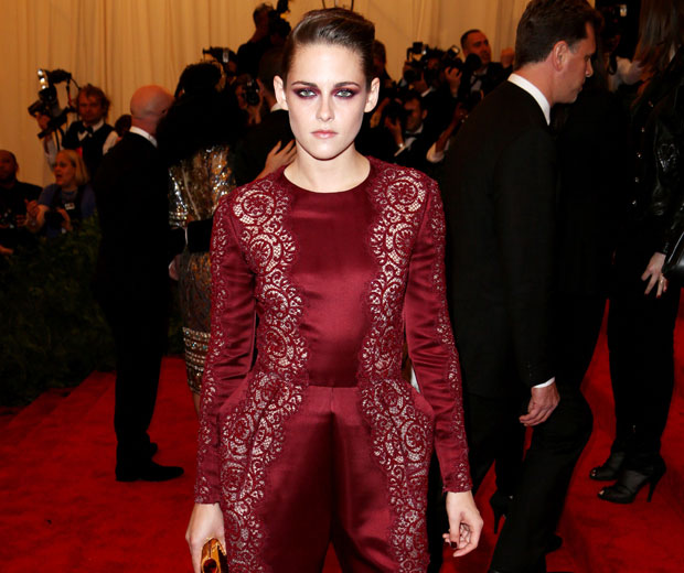 K-Stew looked glum at The Met Gala 2013