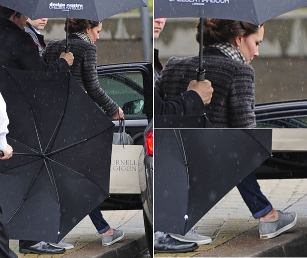 Kate Middleton was spotted shopping for interiors in Chelsea at the weekend