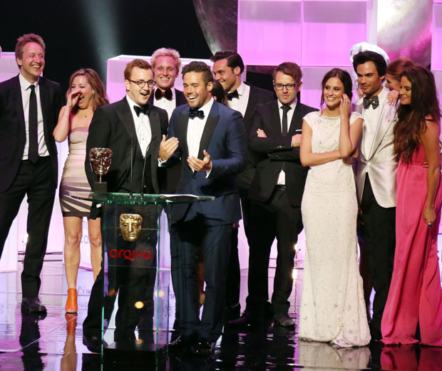 The Made In Chelsea cast took to the stage to accept their first ever BAFTA
