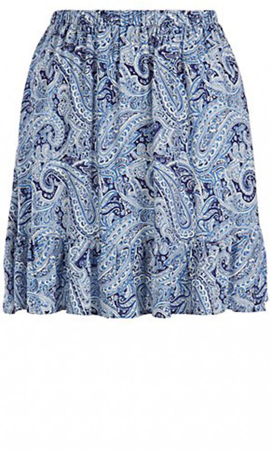 New Look Paisley Mini Skirt, £12.99
