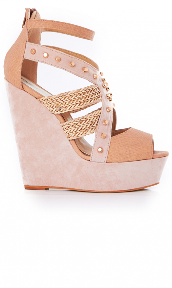 Stylistpick Nude Wedges