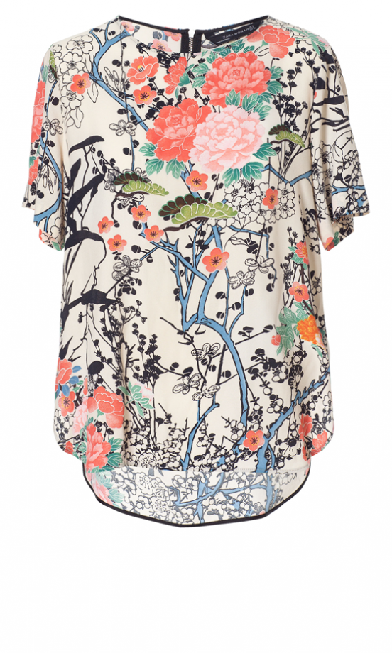 Zara Oriental Top, £29.99