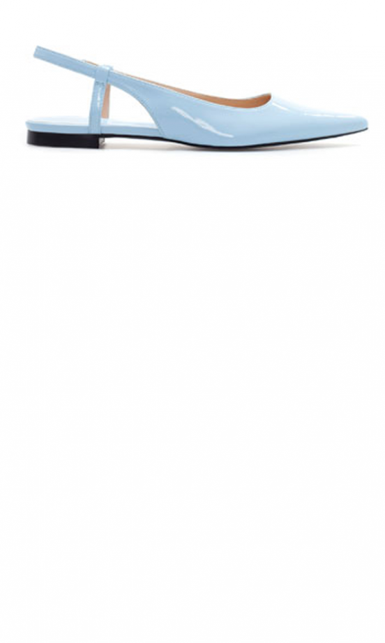 Zara Blue Flats, £59.99