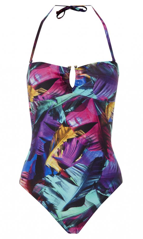 George At Asda Graphic Print Swimsuit, £12