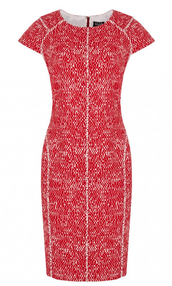 Marks & Spencer Red Shift Dress