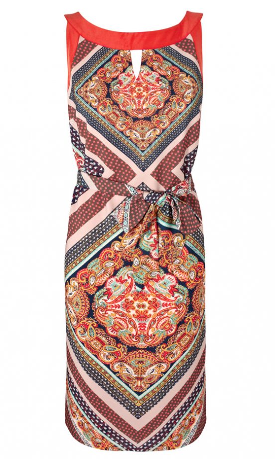 Marks & Spencer Scarf Print Dress Marks & Spencer, £39.50