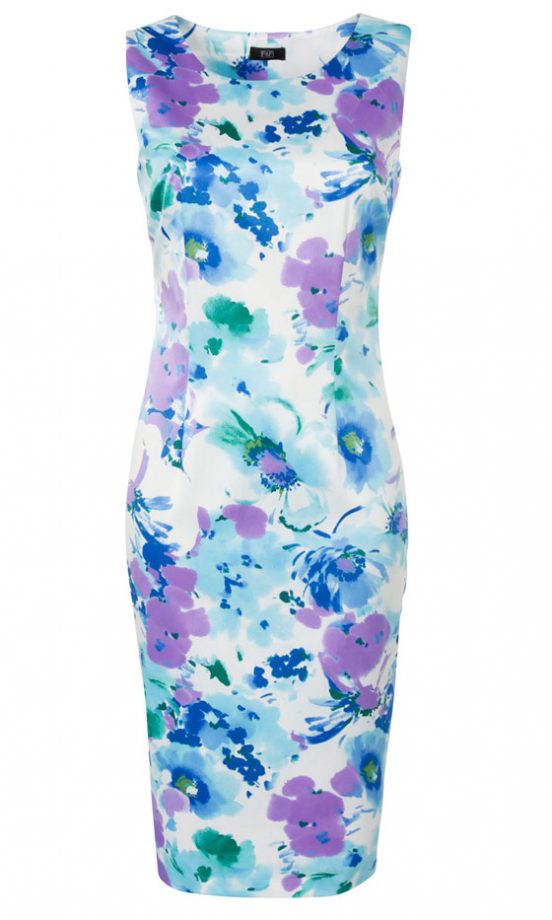 F&F At Tesco Floral Shift Dress, £18