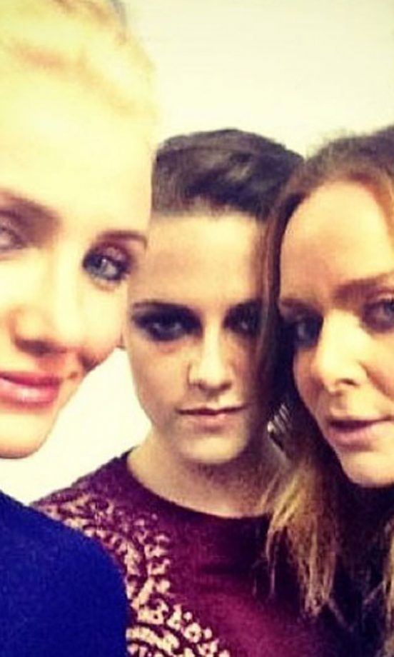 Cameron Diaz, Kristen Stewart and Stella McCartney, Met Gala, 2013