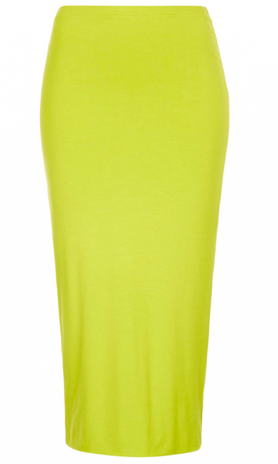 Topshop Neon Skirt, £20