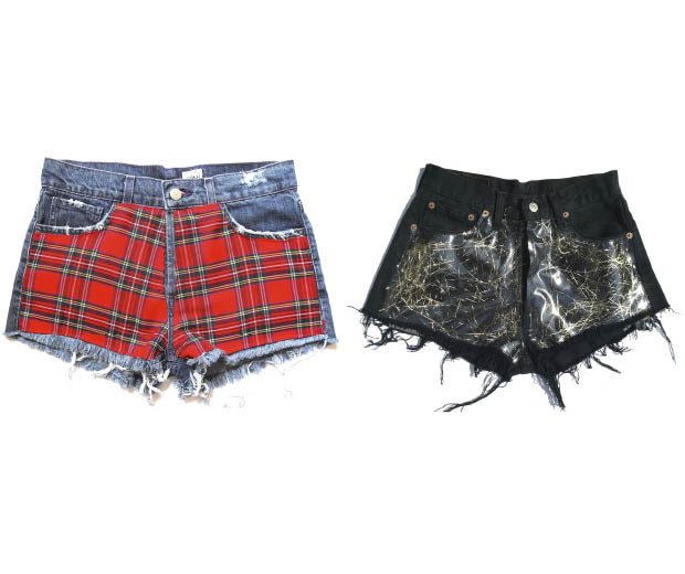 We Love Bambi And Manson's Customised Shorts