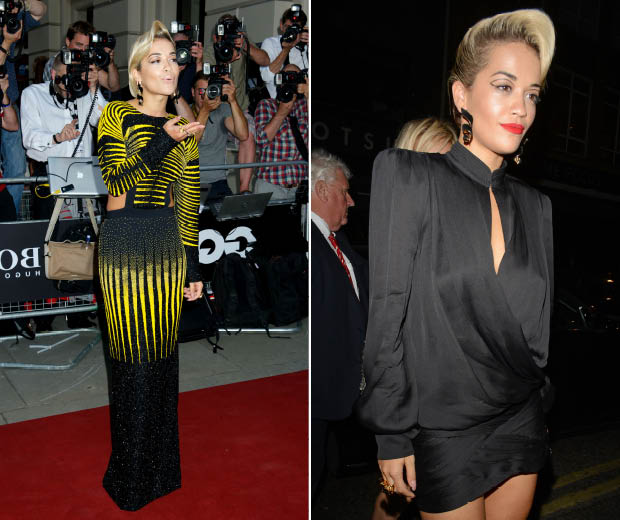 We love Rita's GQ Awards outfit duo