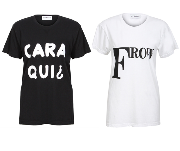 We're loving Off Dutee's London Fashion Week tees!