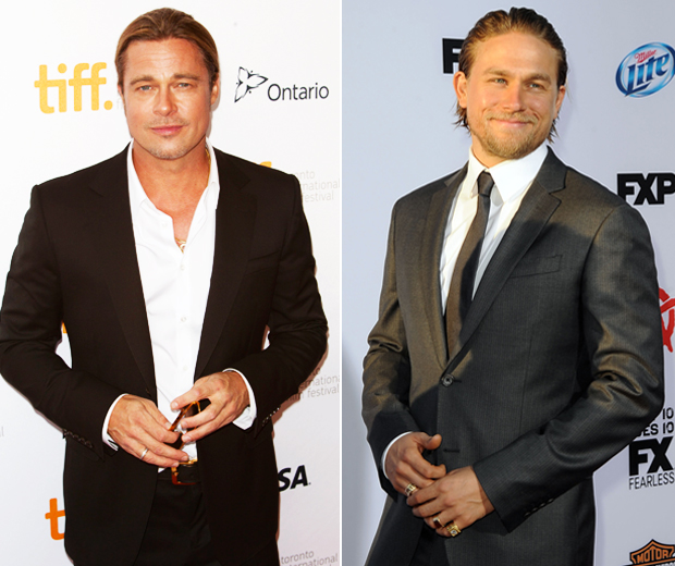 Charlie Hunnam gets Brad Pitt's seal of approval for 50 Shades role