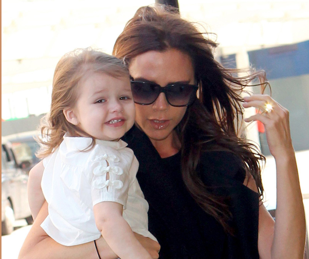 Harper Beckham gives Victoria her fashion seal of approval!