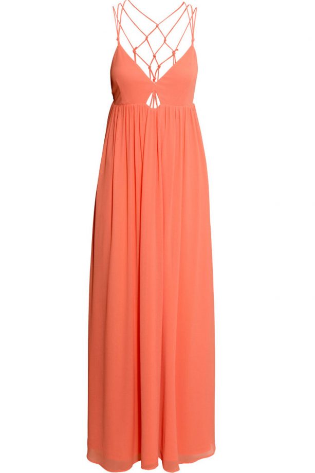 H&M Long Chiffon Dress, £49.99