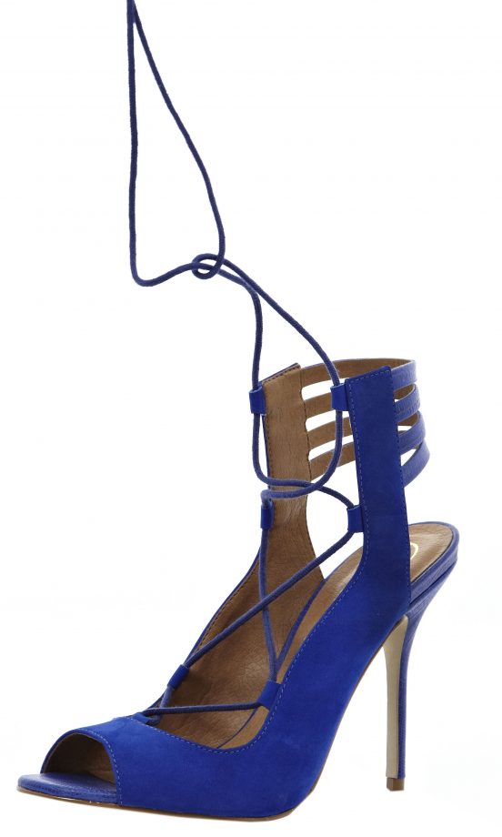 River Island AW13 Blue Strappy Heel Sandals