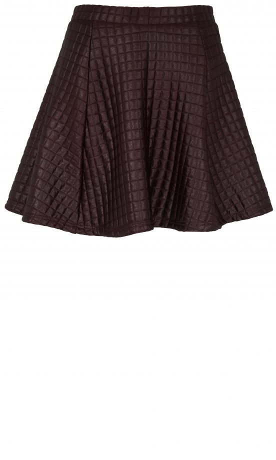 River Island AW13 Brown Skater Skirt