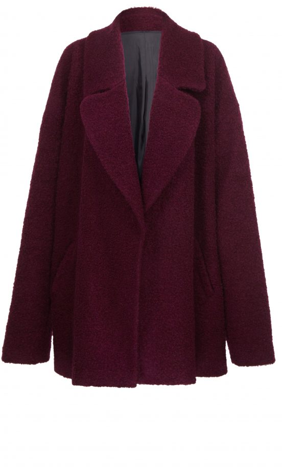 River Island AW13 Deep Red Winter Coat