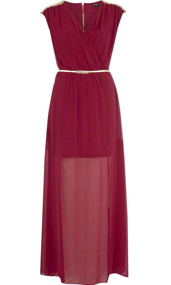 River Island AW13 Red Maxi Dress