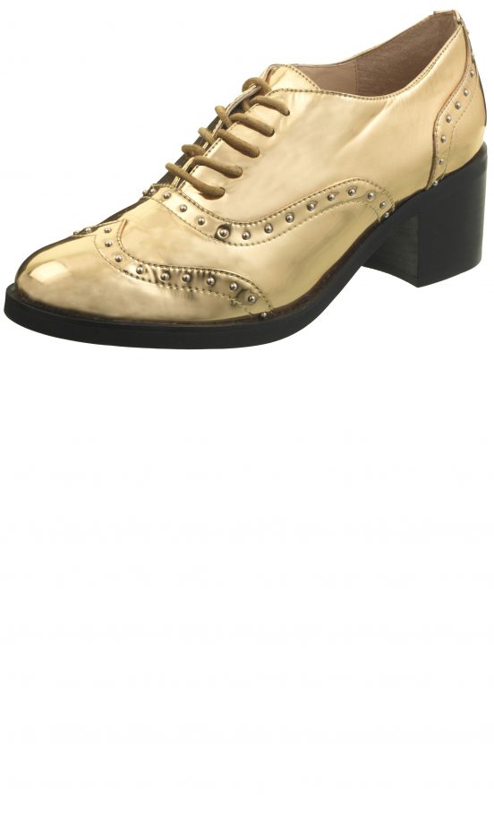 River Island AW13 Gold Brogue Shoes