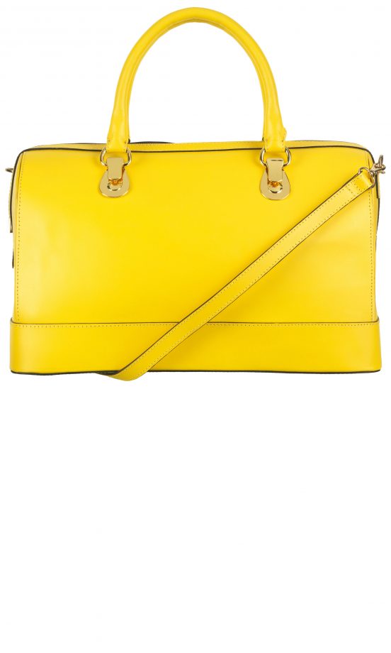 River Island AW13 Yellow Weekend Bag