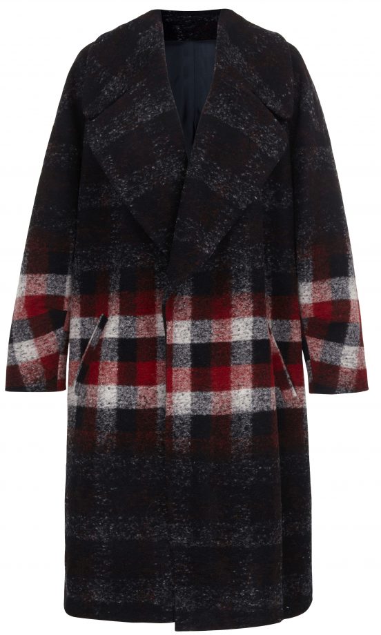 River Island AW13 Checked Contrast Coat