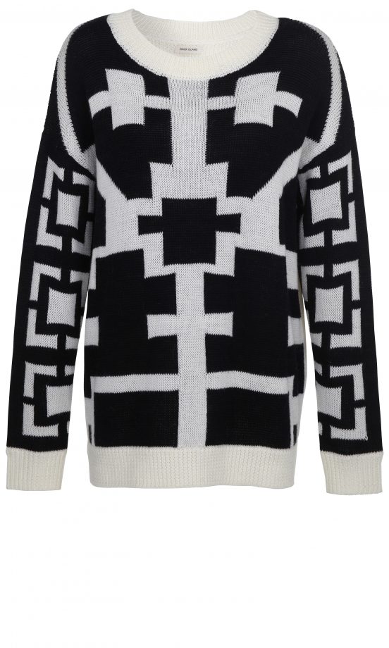 River Island AW13 Block Print Jumper