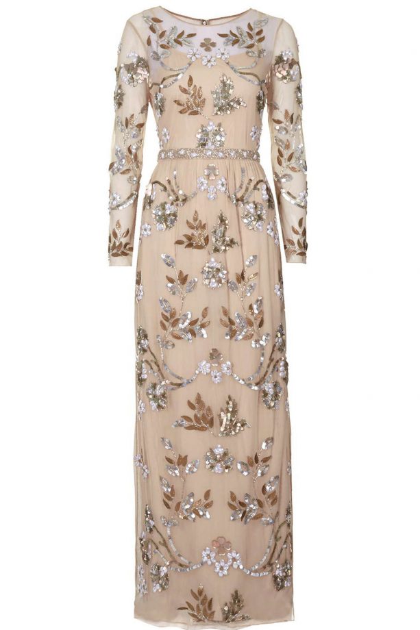 Topshop Limited Edition Jewel Embellished Maxi Dress, £160