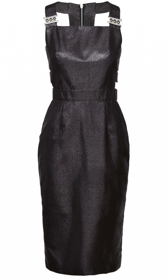 Asos AW13 Metallic Pinafore Dress, £65