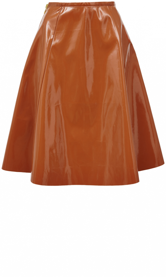 Asos AW13 Patent Midi Skirt, £45