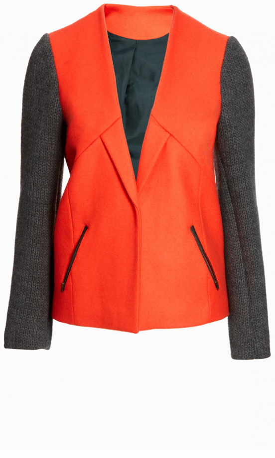Asos AW13 Contrast Sleeve Blazer, £65