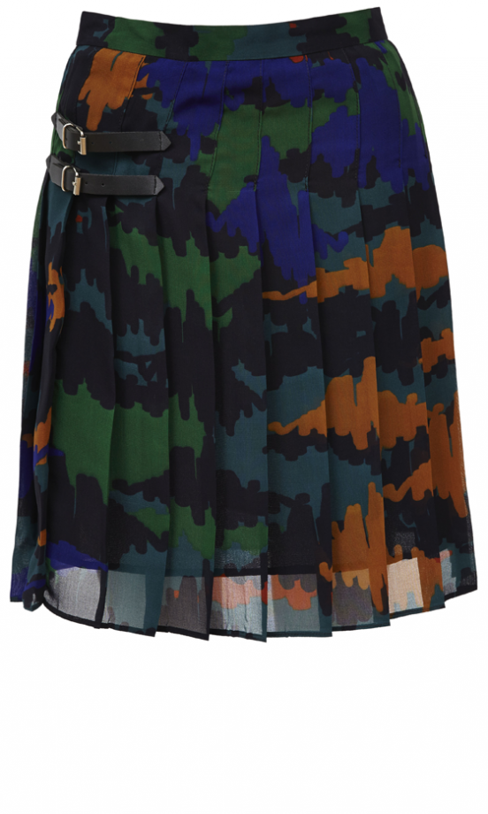 Asos AW13 Printed Kilt Skirt, £40