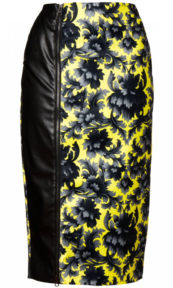 Asos AW13 Printed Pencil Skirt, £45