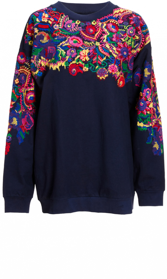 Asos AW13 Embroidered Oversized Jumper, £55