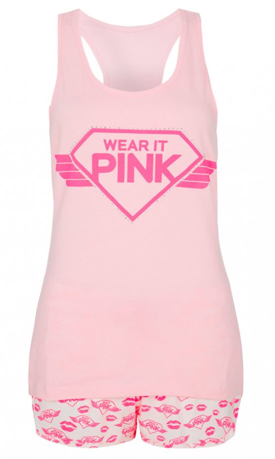 Primark Wear It Pinlk PJ Short Set, £5
