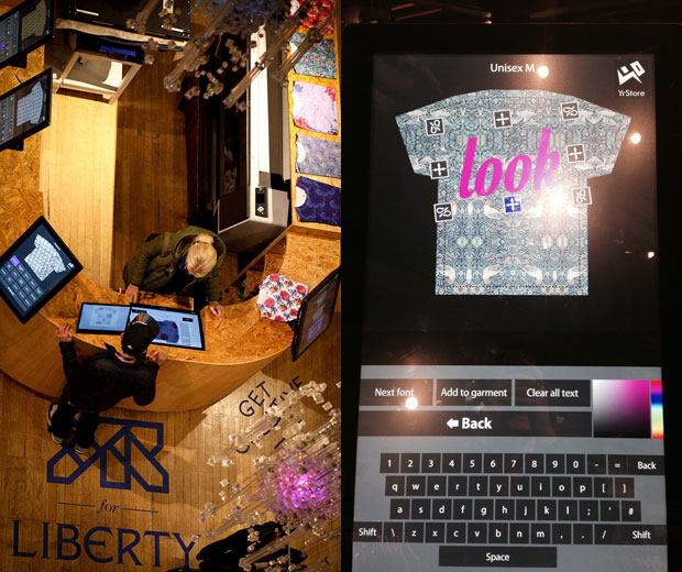 We got to design our own T-shirts with Liberty Yr