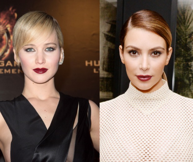 Vampy lips get an update thanks to Kim Kardashian and Jennifer Lawrence!