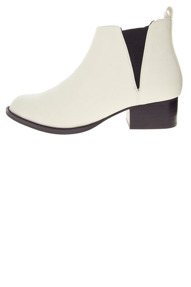 Pull+Bear Monochrome Chelsea Ankle Boots, £49.99