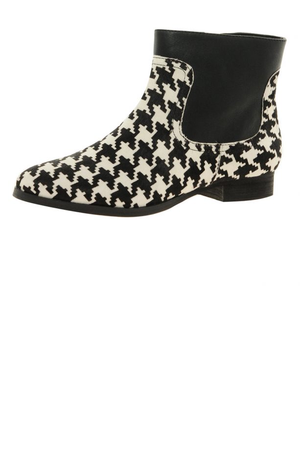 Shellys Hybli Dogtooth Ankle Boots, £80