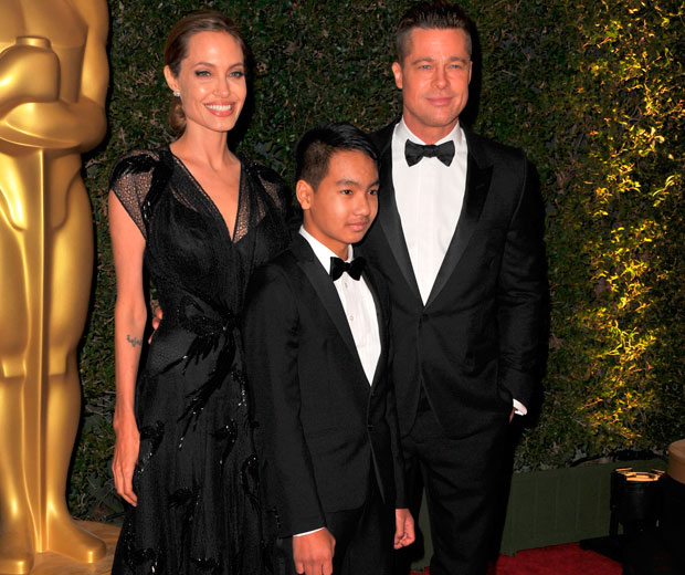 Angelina Jolie and Brad Pitt hit the red carpet with son, Maddox