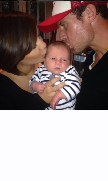 Parker Bridge: Frankie Sandford And Wayne Bridge's Adorable Baby Parker, 2013