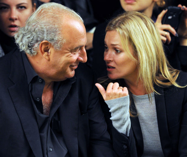 Kate moss is already designing her SS14 collection for Topshop