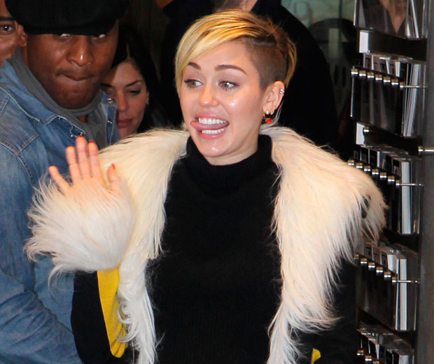 Miley Cyrus responds to her critics in London