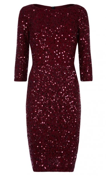 Matalan Sequin Pencil Dress, £40