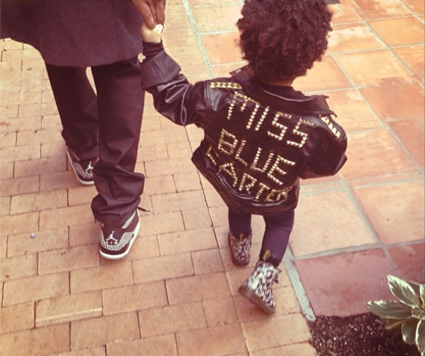 Blue Ivy's rock 'n' roll get up shows a little performer in the making...