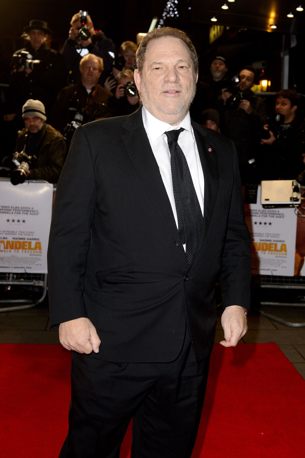 Harvey Weinstein At The The 'Mandela: Long Walk To Freedom' Premiere