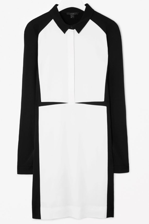 Cos Colour Block Shirt Dress, £89