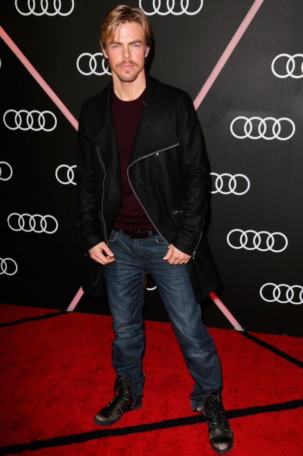 Derek Hough At The Golden Globe Kick Off Party In LA, 2014